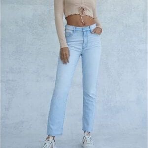 NEW PacSun Eco Light Blue Mom Jeans